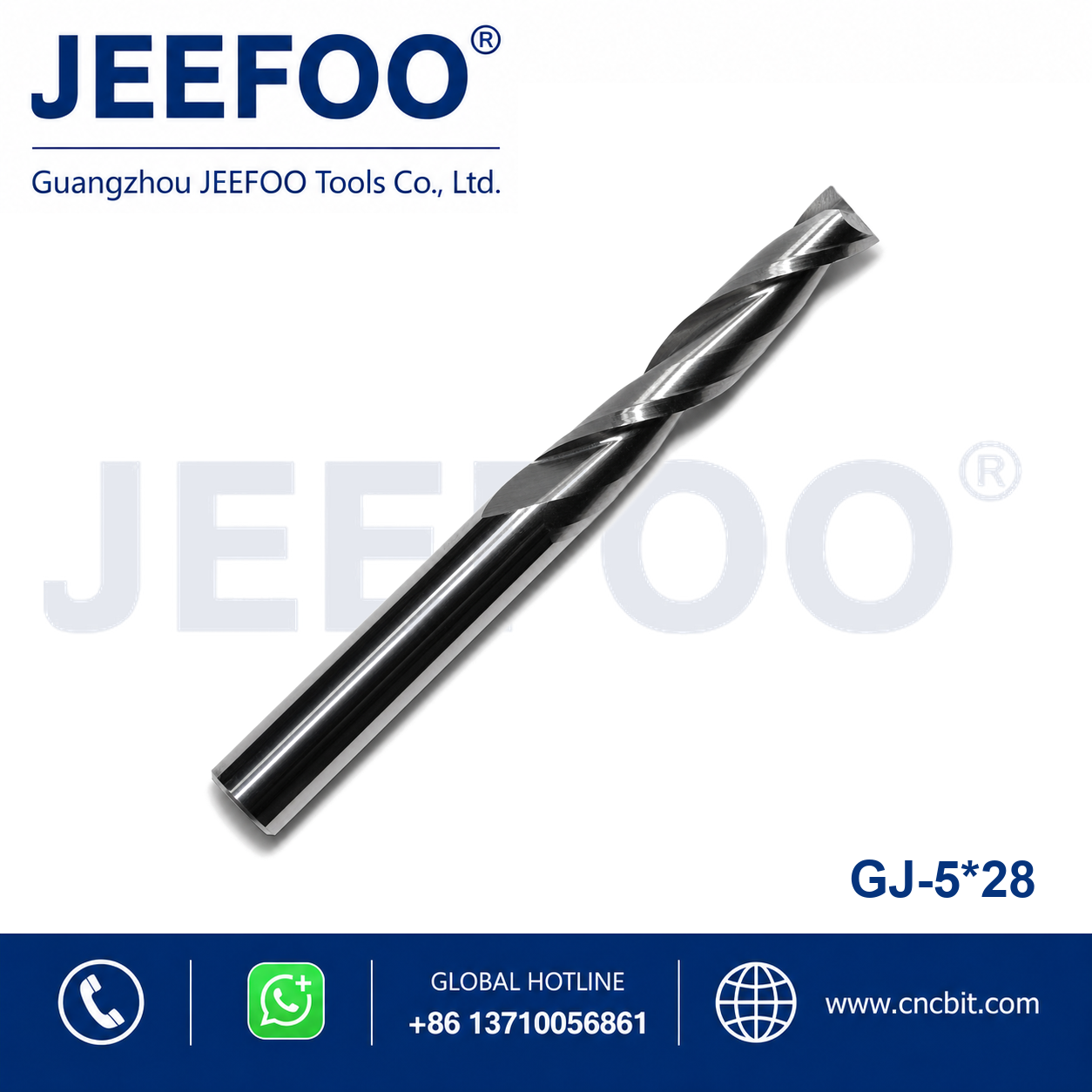 5x28 Two Spiral Flute Bits CNC router cutter