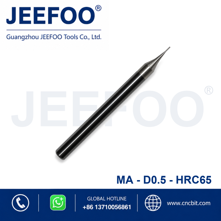0.5 Solid Carbide Square End Mill for CNC Metal Machining product image