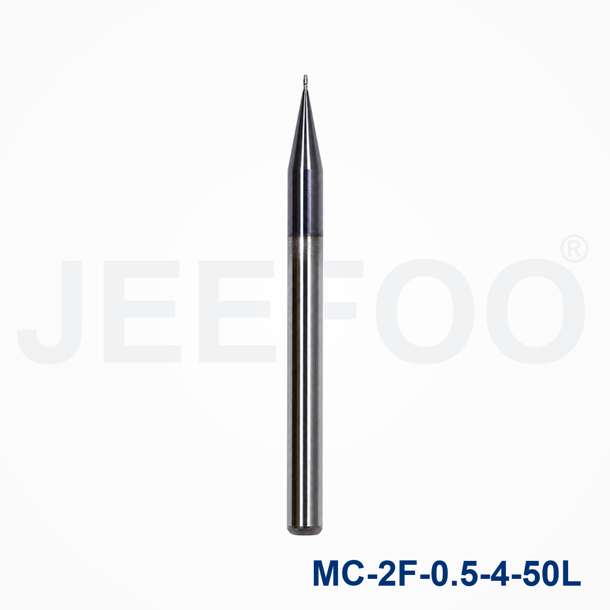 2Fx0.5x4x50L Solid Carbide Ball Nose End Mill cutting tool detail