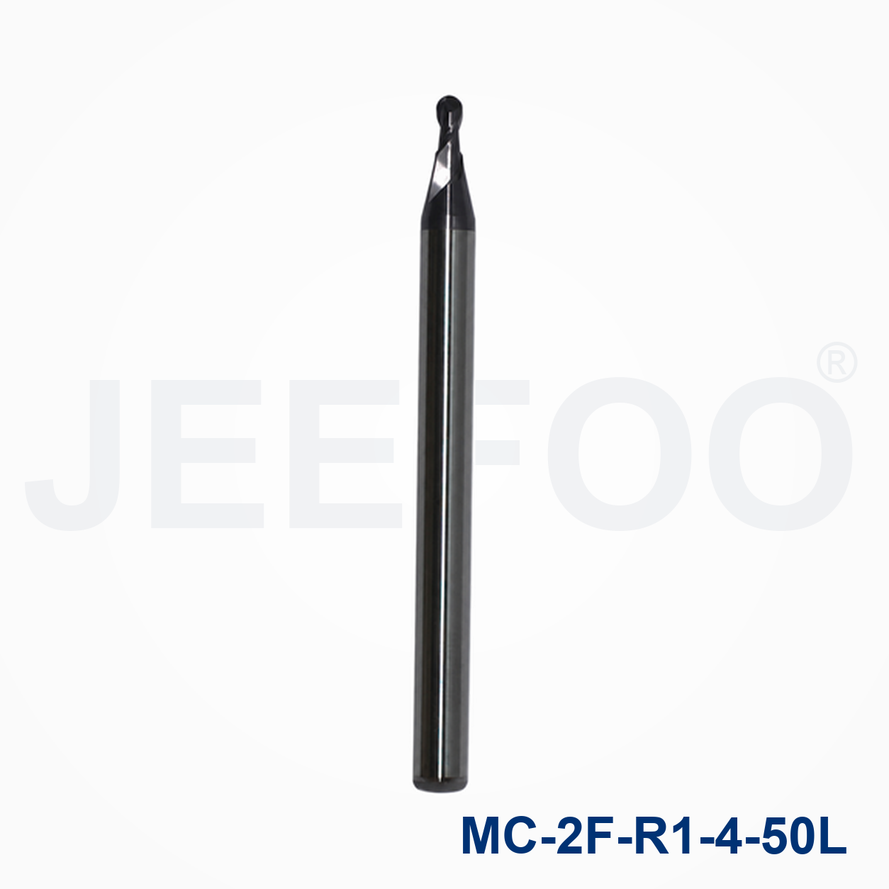 2FxR1x4x50L Solid Carbide Ball Nose End Mill cutting tool detail