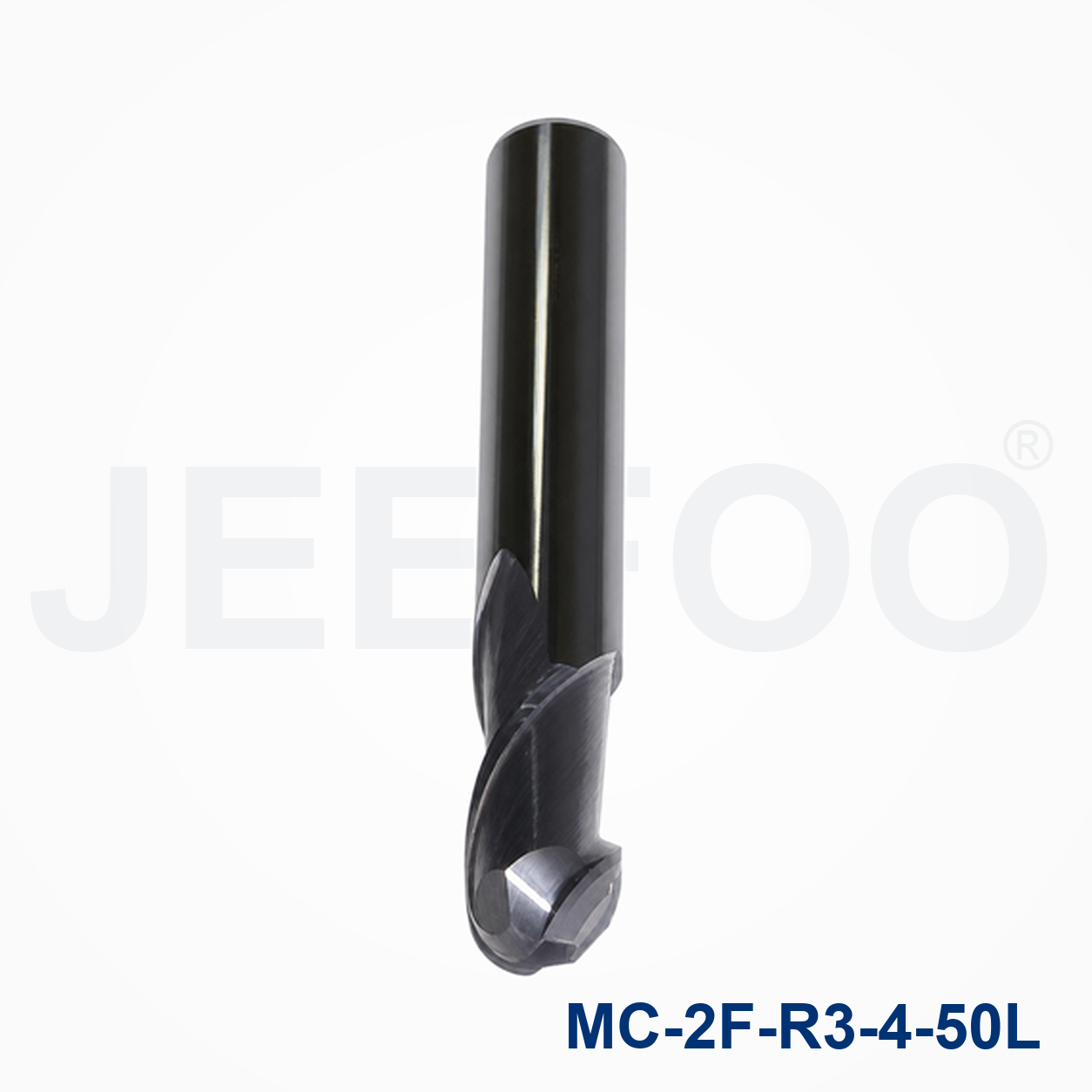 2FxR3x4x50L Solid Carbide Ball Nose End Mill machining detail