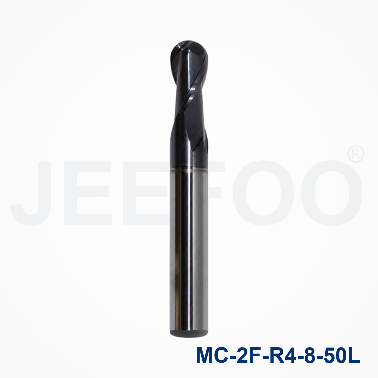 2FxR4x8x50L Solid Carbide Ball Nose End Mill cutting tool detail