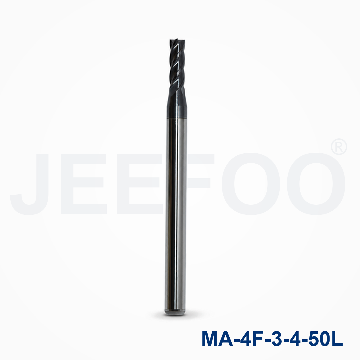 4Fx3x4x50L Solid Carbide Square End Mill cutting tool detail