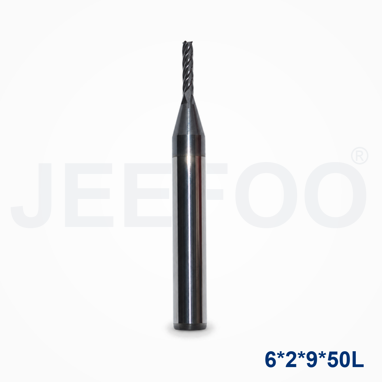 Coatedx6x2x9x50L Solid Carbide Square End Mill cutting tool detail