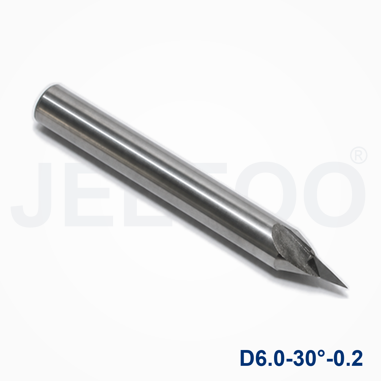 6x30°x0.2 PCD Flat Bottom Engraving Bit detail 1