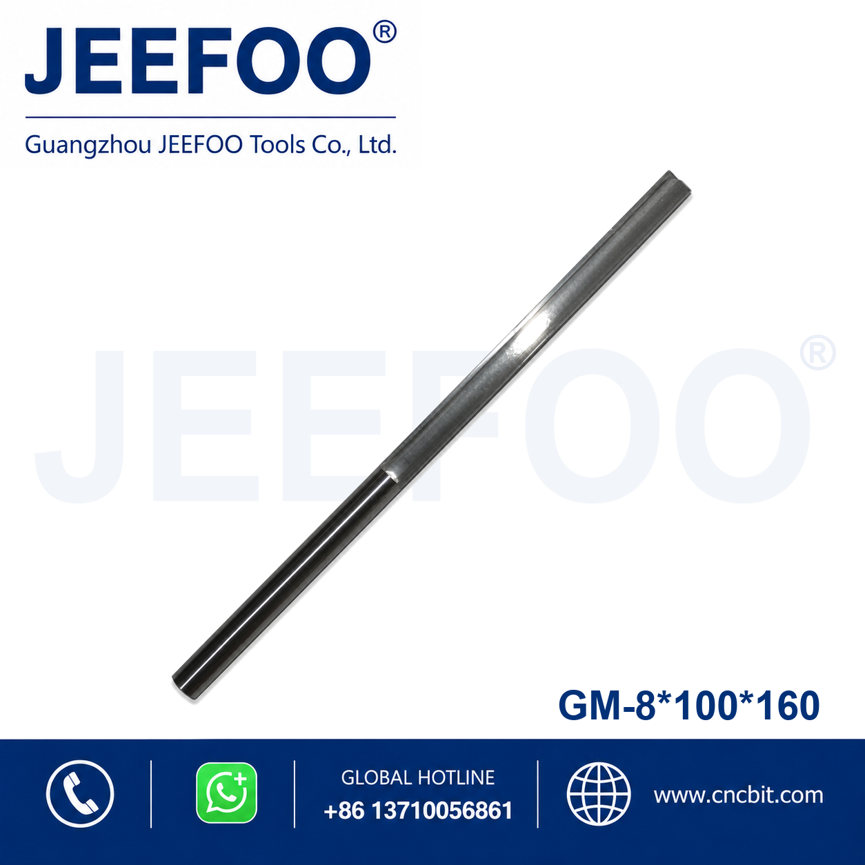 8x100x160 Two Straight Flute Bits product image