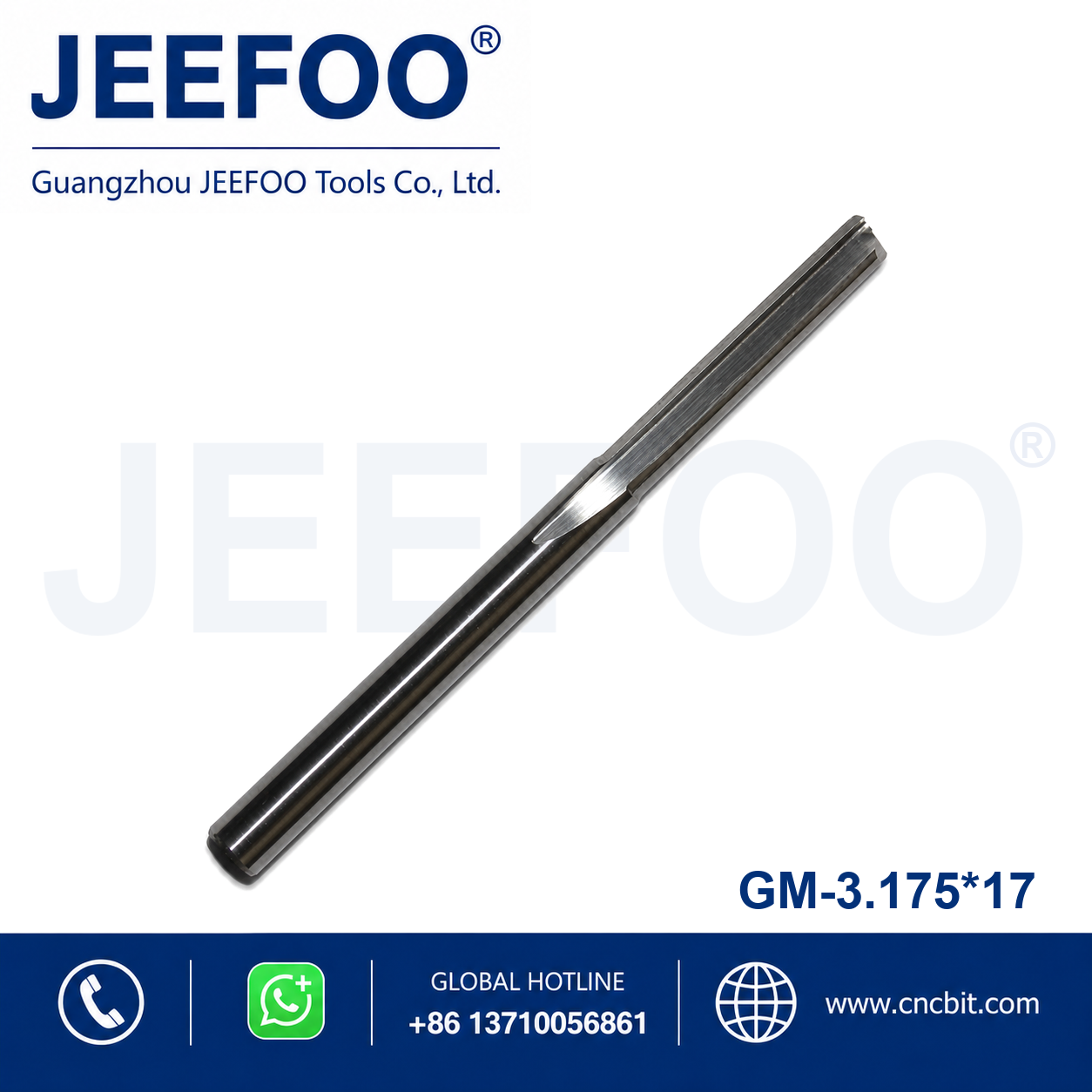 3.175x17 Two Straight Flute Bits product image