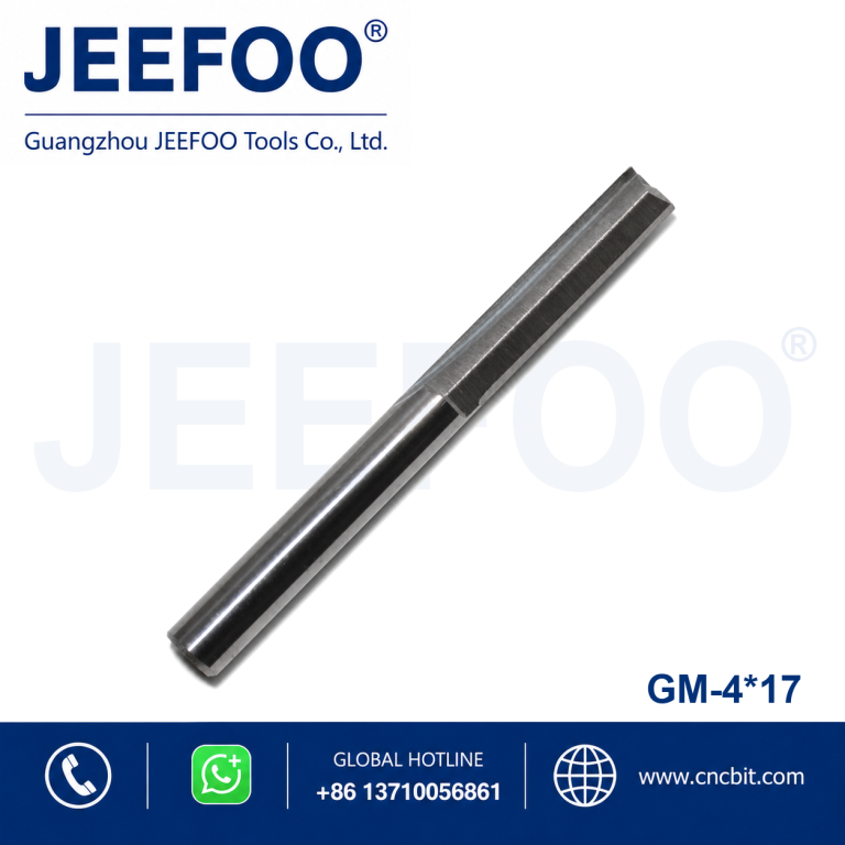 4x17 Two straight flute mills Wood cutter tools ,CNC router blade product image