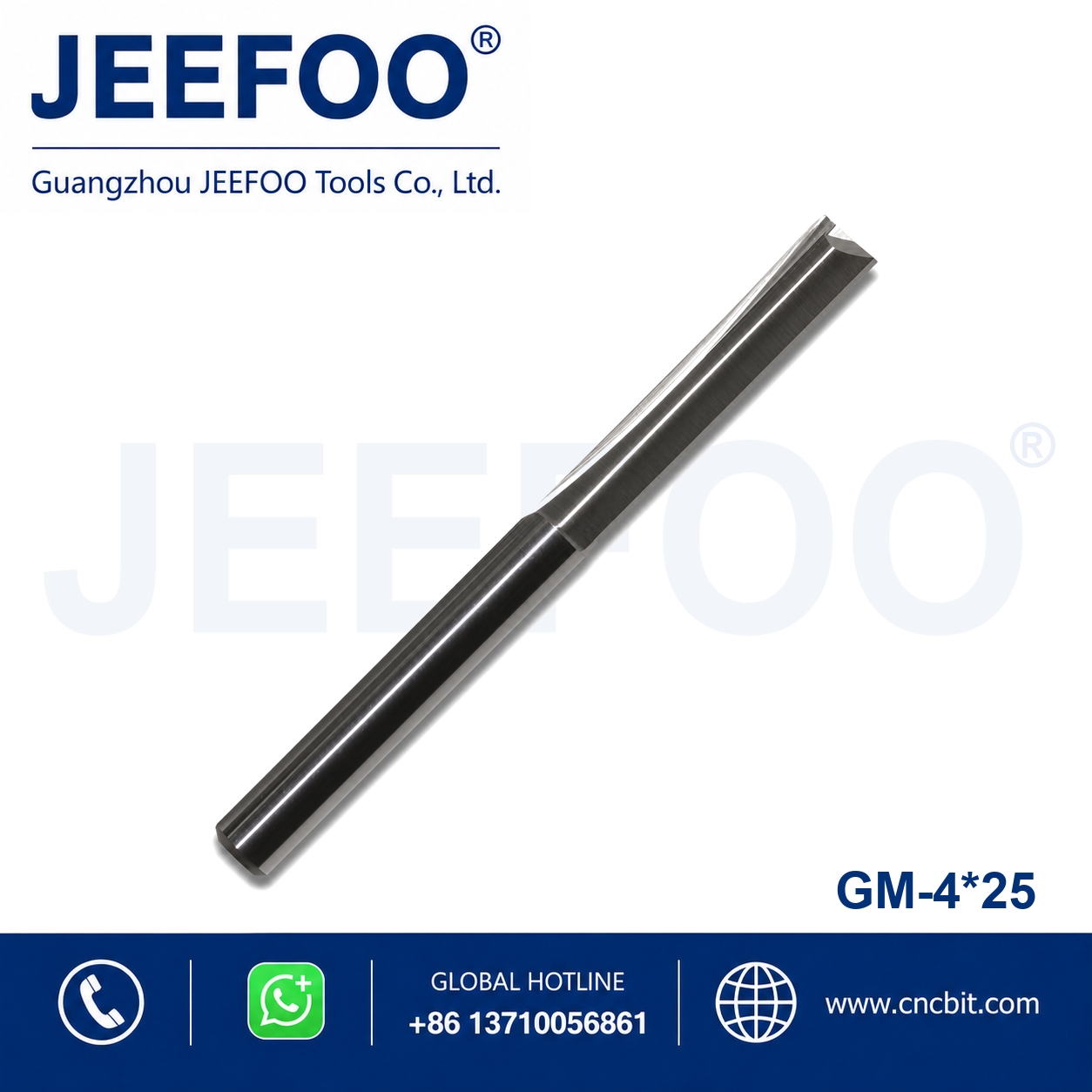 4x25 Two Straight Flute Bits product image