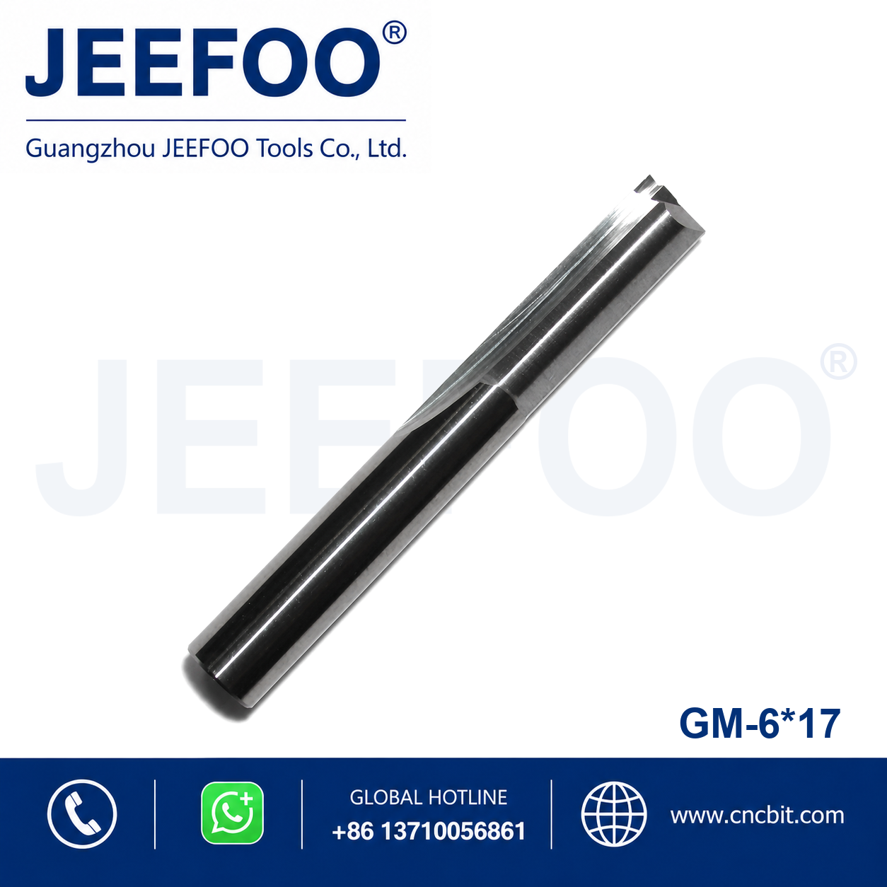6x17 Two Straight Flute Bits product image