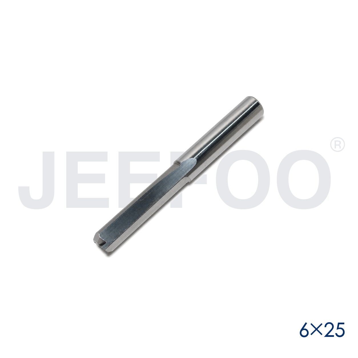 6x25 Two Straight Flute Bits detail B