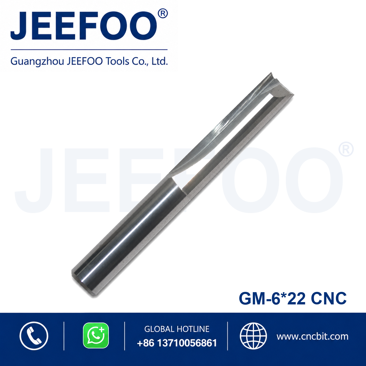 6x22 Two Straight Flute Bits product image