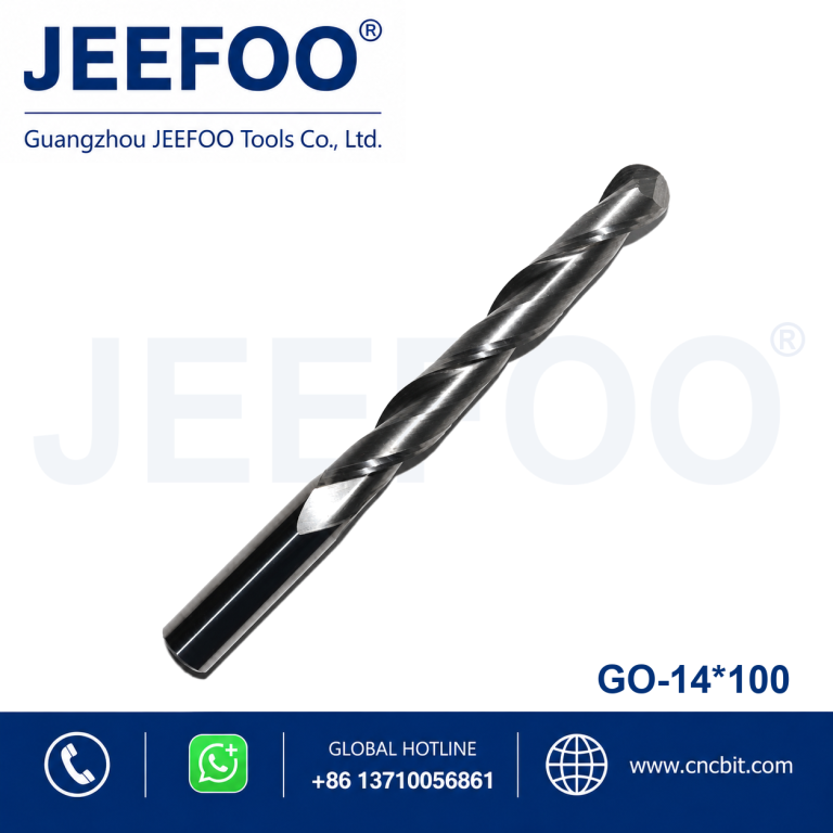 14x100 Solid Carbide Round Nose Router Bit for Detailed Engraving product image