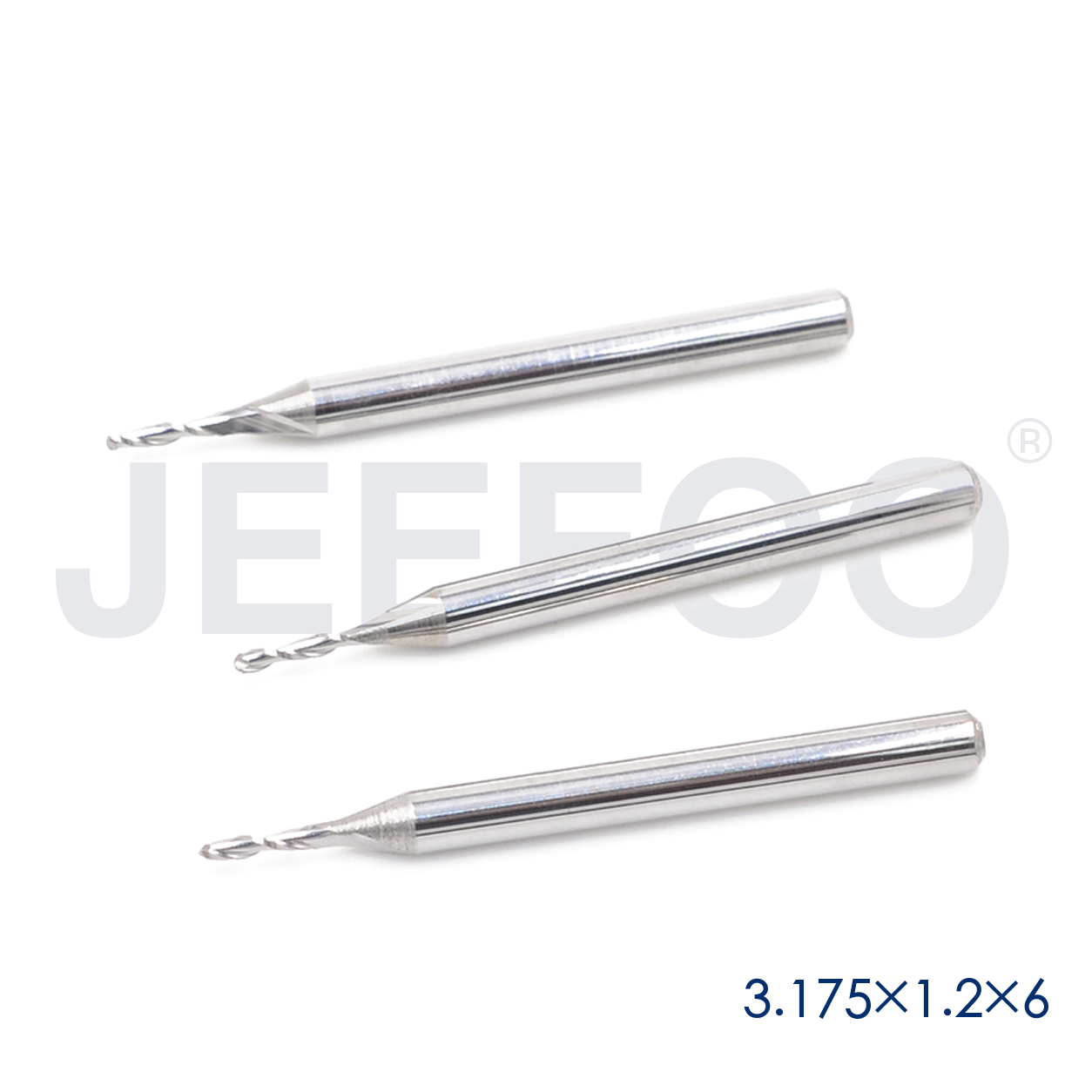 3.175x1.2x6 solid carbide ball nose cutter applications