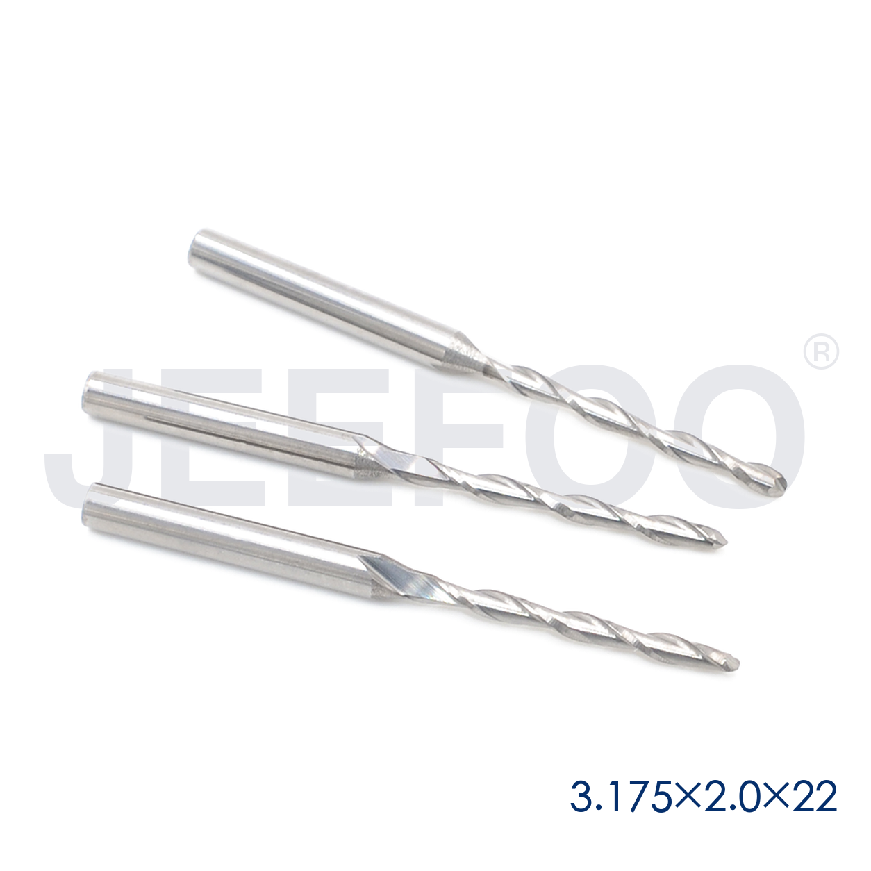 3.175x2.0x22 solid carbide ball nose cutter applications