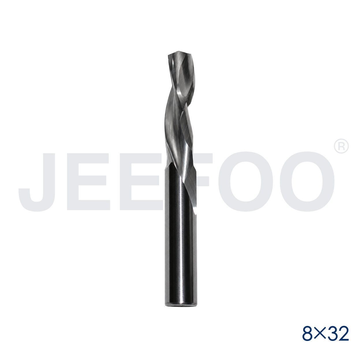 8x32 GT Carbide One Flute Compression Router Bit detail A