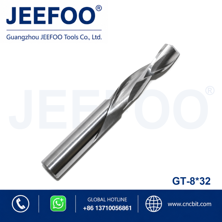 8x32 GT Carbide One Flute Compression Router Bit – CNC Cutting product image
