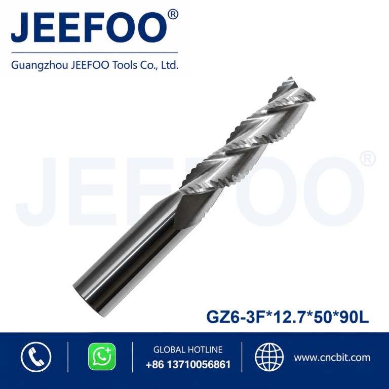 12.7x50x90 CNC Rough Milling Cutter for Metal product image