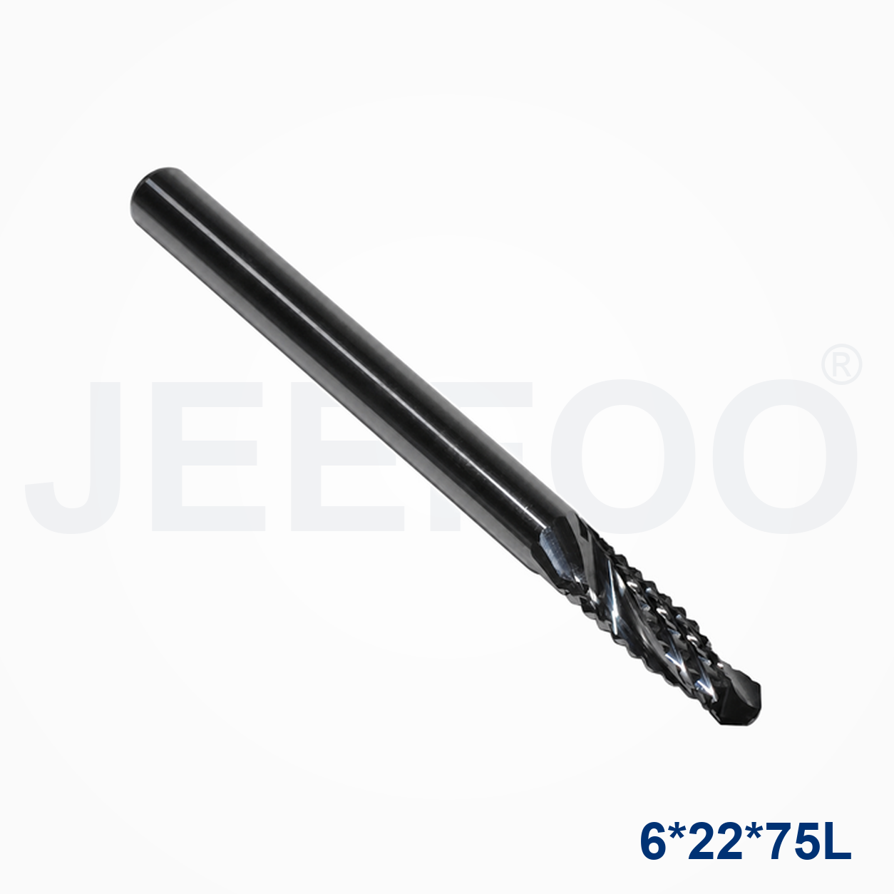 XE 6x22x75 PCB Router Bit detail 1