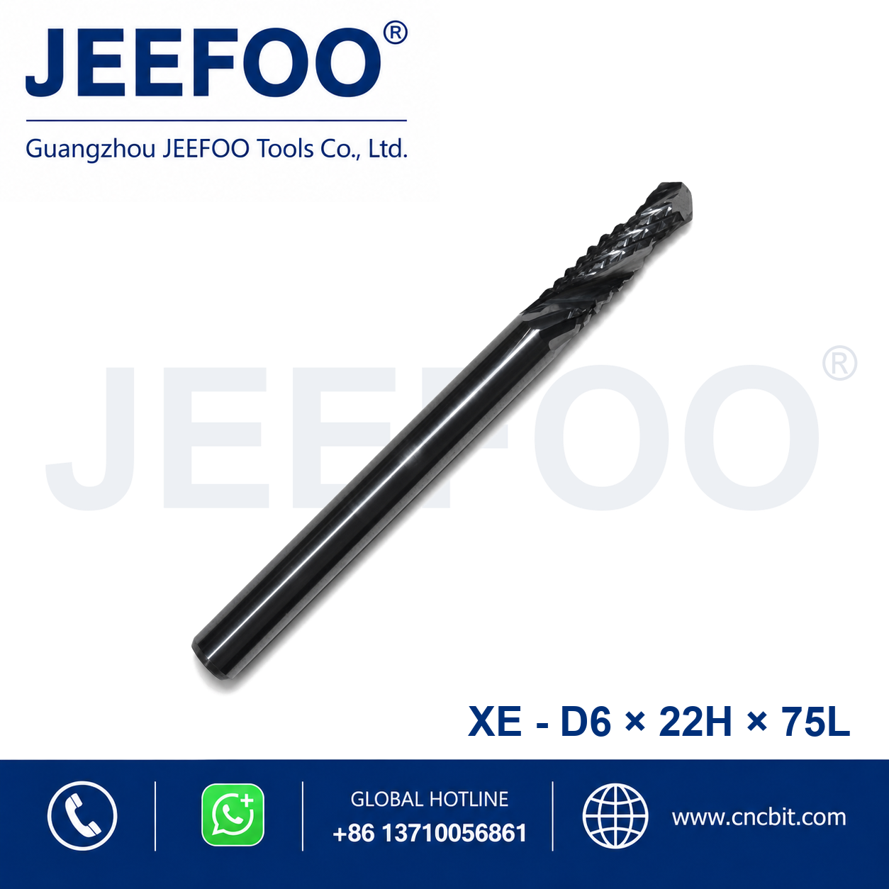 XE 6x22x75 PCB Router Bit product image